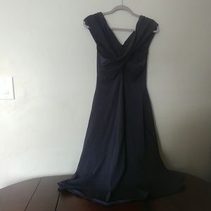 ASOS Wrap Off-Shoulder Bardot Dress, Size 12